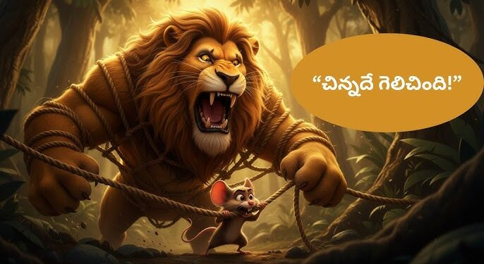 ఎలుక సింహాన్ని రక్షించింది
