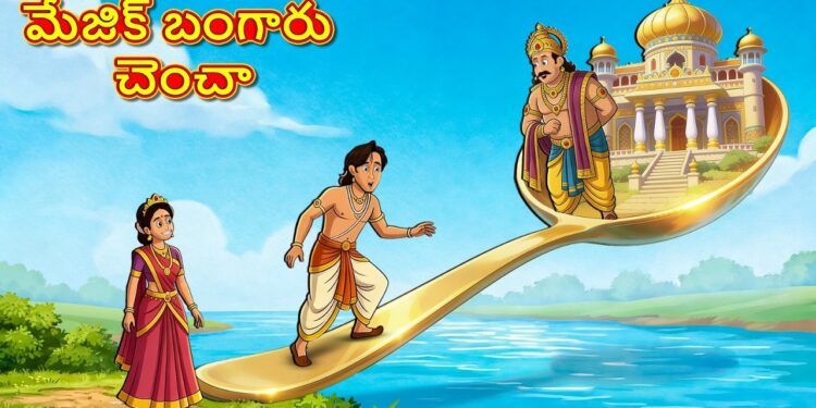 మేజిక్ బంగారు చెంచా