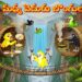 కొండల మధ్య వెదురుబొంగుల ఇల్లులు