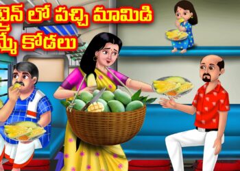ట్రైన్ లో పచ్చి మామిడి అమ్మే కోడలు