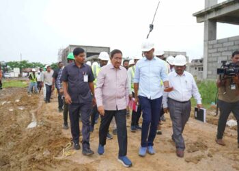 అమరావతిలో ఎమ్మెల్యే క్వార్టర్ల నిర్మాణం తుది దశలో
