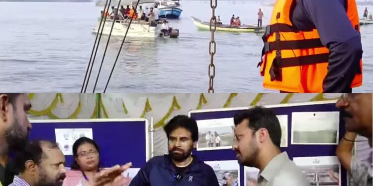 గోదావరి పుష్కర ఘాట్ల అభివృద్ధి పనులపై పవన్ కల్యాణ్ ప్రత్యేక సమీక్ష