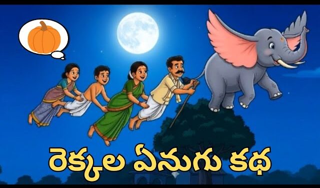 రెక్కల ఏనుగు కథ