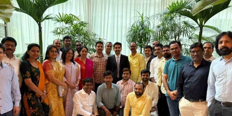 ఏపీ అభివృద్ధే లక్ష్యంగా సింగపూర్ పర్యటనలో నారా లోకేశ్