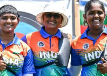 భారత మహిళల ఆర్చరీ జట్టుకు గోల్డ్ మెడల్ ఘనత