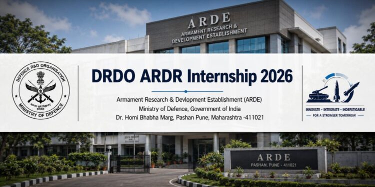 DRDO ARDEలో 40 ఇంటర్న్షిప్లు.. ఇంజినీరింగ్ విద్యార్థులకు అవకాశం