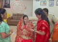 నక్కపల్లి మహిళా ఎస్సై సాహిబా అంజుమ్‌కు సీమంతం చేసిన హోంమంత్రి అనిత