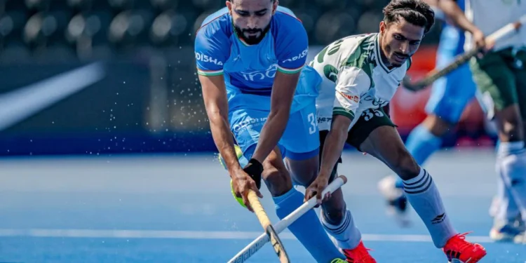 ప్రొ హాకీ లీగ్లో పాకిస్థాన్పై భారత్ 4-3 విజయం
