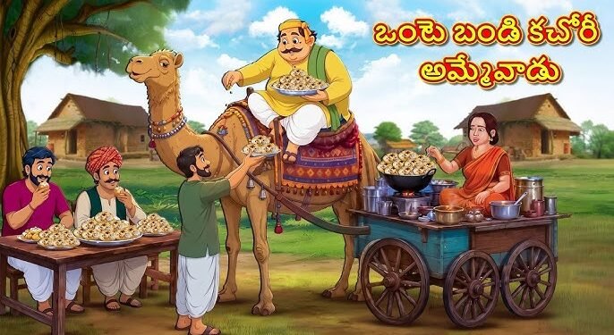 ఒంటె బండి కచోరీ అమ్మేవాడు 1 ఒంటె బండి కచోరీ అమ్మేవాడు