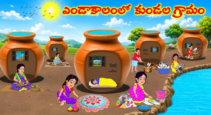 ఎండాకాలంలో చల్లని కుండ గ్రామం