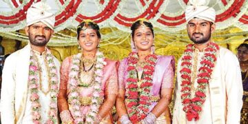నిర్మల్‌లో క్వాడ్రప్లెట్ వెడ్డింగ్‌లు.. ఒకే వేదికపై రెండు జంటల వివాహాలు