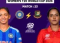 మహిళల టీ20 ప్రపంచకప్‌లో భారత్‌కు కీలక పోరు: బంగ్లాదేశ్‌తో మ్యాచ్