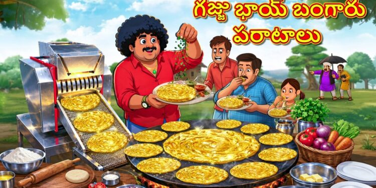 గజ్జు భాయ్ బంగారు పరాటాలు