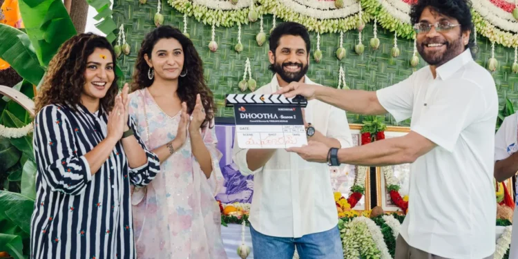 నాగచైతన్య నిర్మాతగా ‘దూత 2’ వెబ్సిరీస్ ప్రారంభం 1 నాగచైతన్య నిర్మాతగా ‘దూత 2’ వెబ్సిరీస్ ప్రారంభం