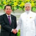 మోదీ–మయన్మార్ అధ్యక్షుడు యు మిన్ అంగ్ హయింగ్ కీలక భేటీ