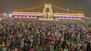 శ్రీవారి సర్వదర్శనానికి 14 గంటల సమయం