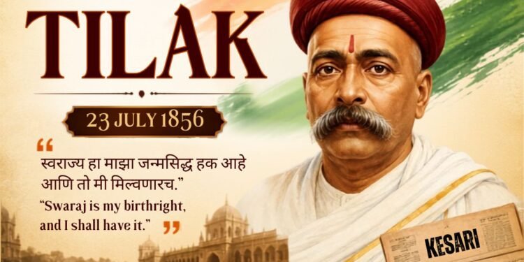 Honouring the Legacy of Lokmanya Bal Gangadhar Tilak 1 Honouring the Legacy of Lokmanya Bal Gangadhar Tilak