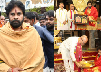 తిరుమల శ్రీవేంకటేశ్వర స్వామివారిని దర్శించుకున్న డిప్యూటీ సీఎం పవన్ కల్యాణ్