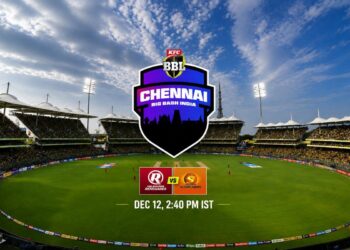 BBL చరిత్రలో తొలిసారి విదేశీ మ్యాచ్.. చెన్నై వేదికగా ప్రారంభం కానున్న సీజన్ 2 BBL చరిత్రలో తొలిసారి విదేశీ మ్యాచ్.. చెన్నై వేదికగా ప్రారంభం కానున్న సీజన్