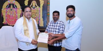 తితిదే ఎస్వీ ప్రాణదాన ట్రస్టుకు అపర్ణ కన్స్ట్రక్షన్స్ రూ.కోటి విరాళం