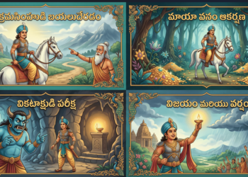 విక్రమసింహుడు మరియు మాయా దివ్వె 17 విక్రమసింహుడు మరియు మాయా దివ్వె