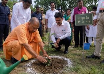ఉత్తర్‌ప్రదేశ్‌లో ఒకేరోజు 35.2 కోట్ల మొక్కలు నాటకం