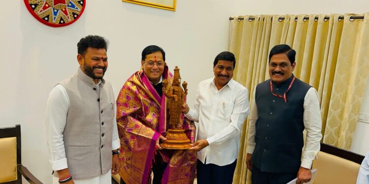 సర్బానంద సోనోవాల్తో బీసీ జనార్దన్రెడ్డి భేటీ