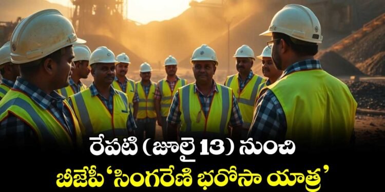 తాడిచర్ల-2 బొగ్గు బ్లాక్ కేటాయింపుపై ‘సింగరేణి భరోసా’ యాత్ర 1 తాడిచర్ల-2 బొగ్గు బ్లాక్ కేటాయింపుపై ‘సింగరేణి భరోసా’ యాత్ర
