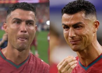 స్పెయిన్ చేతిలో 1-0 ఓటమి.. కన్నీటి వీడ్కోలు పలికిన క్రిస్టియానో రొనాల్డో 21 స్పెయిన్ చేతిలో 1-0 ఓటమి.. కన్నీటి వీడ్కోలు పలికిన క్రిస్టియానో రొనాల్డో