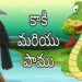 కాకి సమయస్ఫూర్తి.. పాము పన్నాగానికి ముగింపు