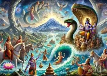 అమృతం కోసం క్షీరసాగర మథనం..