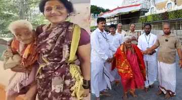 116 ఏళ్ల నవనీతమ్మకు శ్రీవారి వీఐపీ బ్రేక్ దర్శనం కల్పించిన తితిదే
