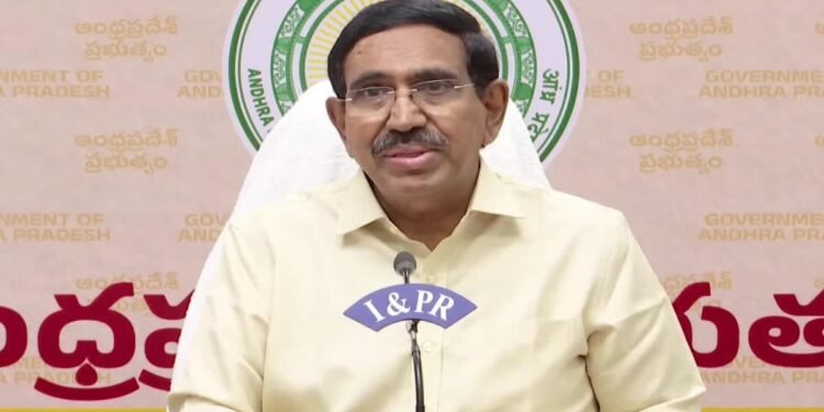 సీఆర్డీఏ పనులపై మంత్రి నారాయణ సమీక్ష