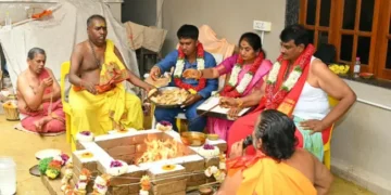 రాష్ట్ర సౌభాగ్యం కోసం మంత్రి సవిత ఆధ్వర్యంలో హోమాలు 53 రాష్ట్ర సౌభాగ్యం కోసం మంత్రి సవిత ఆధ్వర్యంలో హోమాలు