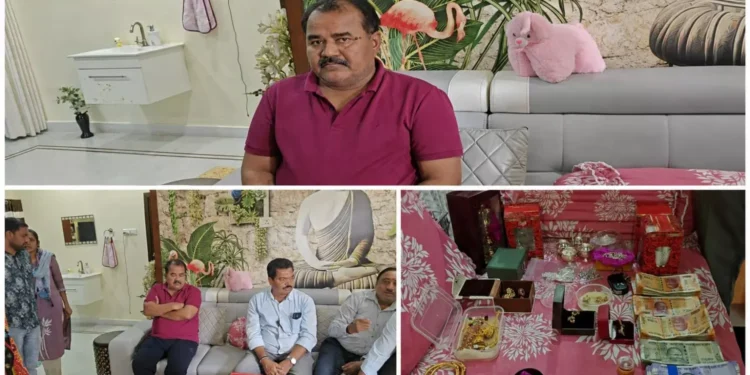 మైనింగ్ ఏడీ జయరాజు నివాసాల్లో ఏసీబీ సోదాలు.. భారీగా ఆస్తుల గుర్తింపు 1 మైనింగ్ ఏడీ జయరాజు నివాసాల్లో ఏసీబీ సోదాలు.. భారీగా ఆస్తుల గుర్తింపు