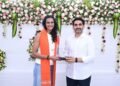 నారా లోకేశ్ చేతుల మీదుగా పీవీ సింధు క్రీడా కేంద్రానికి భూమిపూజ 10 విశాఖలో పీవీ సింధు క్రీడా అకాడమీకి శంకుస్థాపన చేసిన నారా లోకేశ్