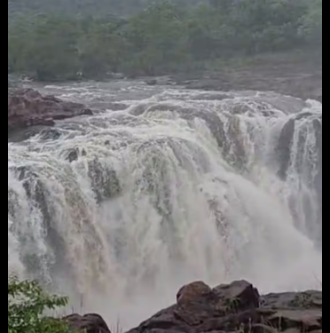 భారీ వర్షాలతో జలకళ.. ఉరకలేస్తున్న డుడుమ జలపాతం 1 భారీ వర్షాలతో జలకళ.. ఉరకలేస్తున్న డుడుమ జలపాతం