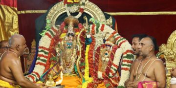 కనుల పండువగా సీతారాముల కల్యాణం.. ఆధ్యాత్మిక శోభలో ఒంటిమిట్ట