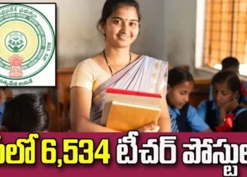 ఏపీలో 6,534 టీచర్ పోస్టులు.. రాత పరీక్ష లేకుండానే ఎంపిక