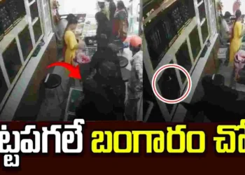 కస్టమర్ల ముసుగులో కిలాడీ ముఠా.. నగల షాపులో చోరీ