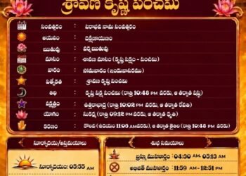 పంచాంగం: 03 ఆగస్టు 2026 (ఆదివారం)