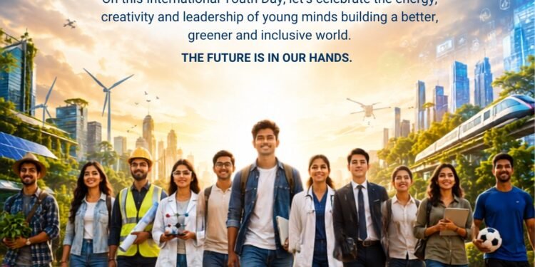 అంతర్జాతీయ యువజన దినోత్సవ శుభాకాంక్షలు! 1 అంతర్జాతీయ యువజన దినోత్సవ శుభాకాంక్షలు!