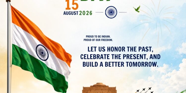 శివశక్తి ఎంటర్ప్రైజెస్ తరఫున అందరికీ 2026 స్వాతంత్ర్య దినోత్సవ శుభాకాంక్షలు! 1 శివశక్తి ఎంటర్ప్రైజెస్ తరఫున అందరికీ 2026 స్వాతంత్ర్య దినోత్సవ శుభాకాంక్షలు!