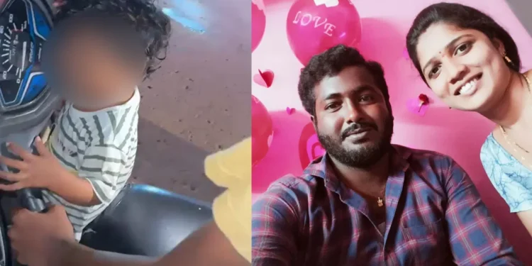 గోదావరి వంతెనపై చిన్నారిని వదిలి.. దంపతుల బలవన్మరణం 1 గోదావరి వంతెనపై చిన్నారిని వదిలి.. దంపతుల బలవన్మరణం