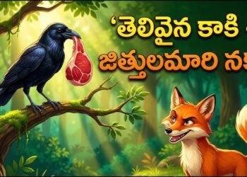 తెలివైన నక్క – అమాయకపు కాకి