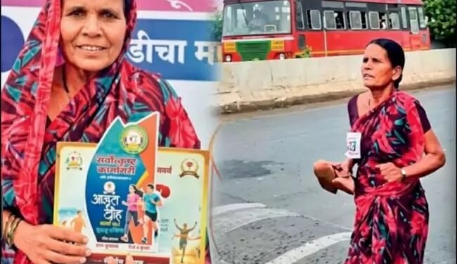 చెప్పులు తెగినా ఆగలేదు.. కుమార్తె ఫీజు కోసం మారథాన్ గెలిచిన తల్లి 1 చెప్పులు తెగినా ఆగలేదు.. కుమార్తె ఫీజు కోసం మారథాన్ గెలిచిన తల్లి