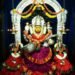 చీరపై తెలుగు అక్షరాల అందం.. బాసర అమ్మవారికి అంకితం