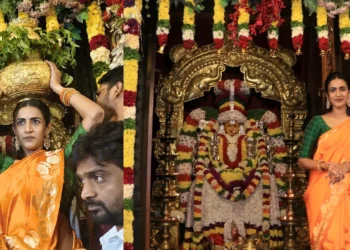 మహాకాళి అమ్మవారి సన్నిధిలో సినీ నిర్మాత నిహారిక 3 మహాకాళి అమ్మవారి సన్నిధిలో సినీ నిర్మాత నిహారిక