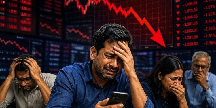 ఆరంభ లాభాలు ఆవిరి.. నష్టాల్లో ముగిసిన సూచీలు 1 ఆరంభ లాభాలు ఆవిరి.. నష్టాల్లో ముగిసిన సూచీలు