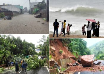 వాయుగుండం బీభత్సం.. ఉత్తరాంధ్ర అతలాకుతలం